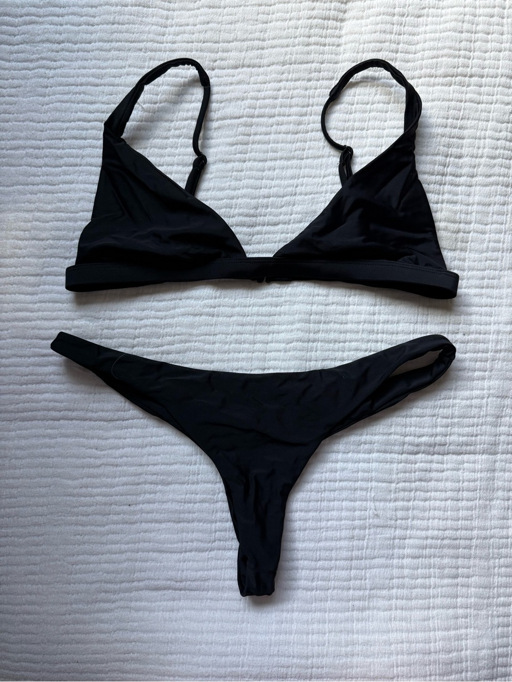 Ark Swimwear Black Triangle Bikini Set